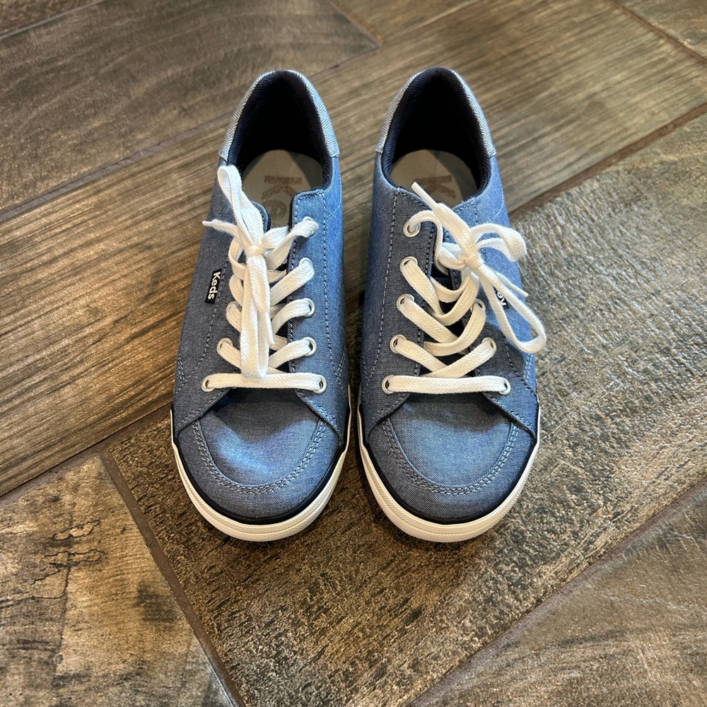 Keds Blue Canvas Sneakers